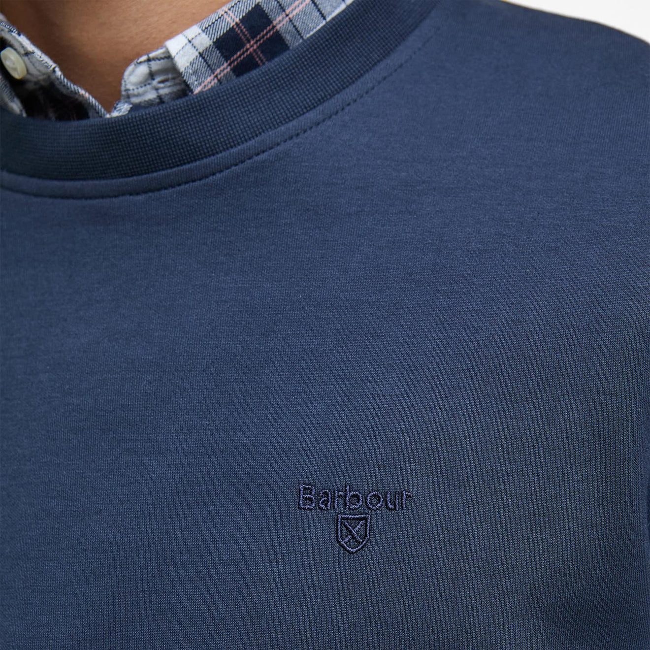 Barbour Lambeth Interlock Sweatshirt Navy