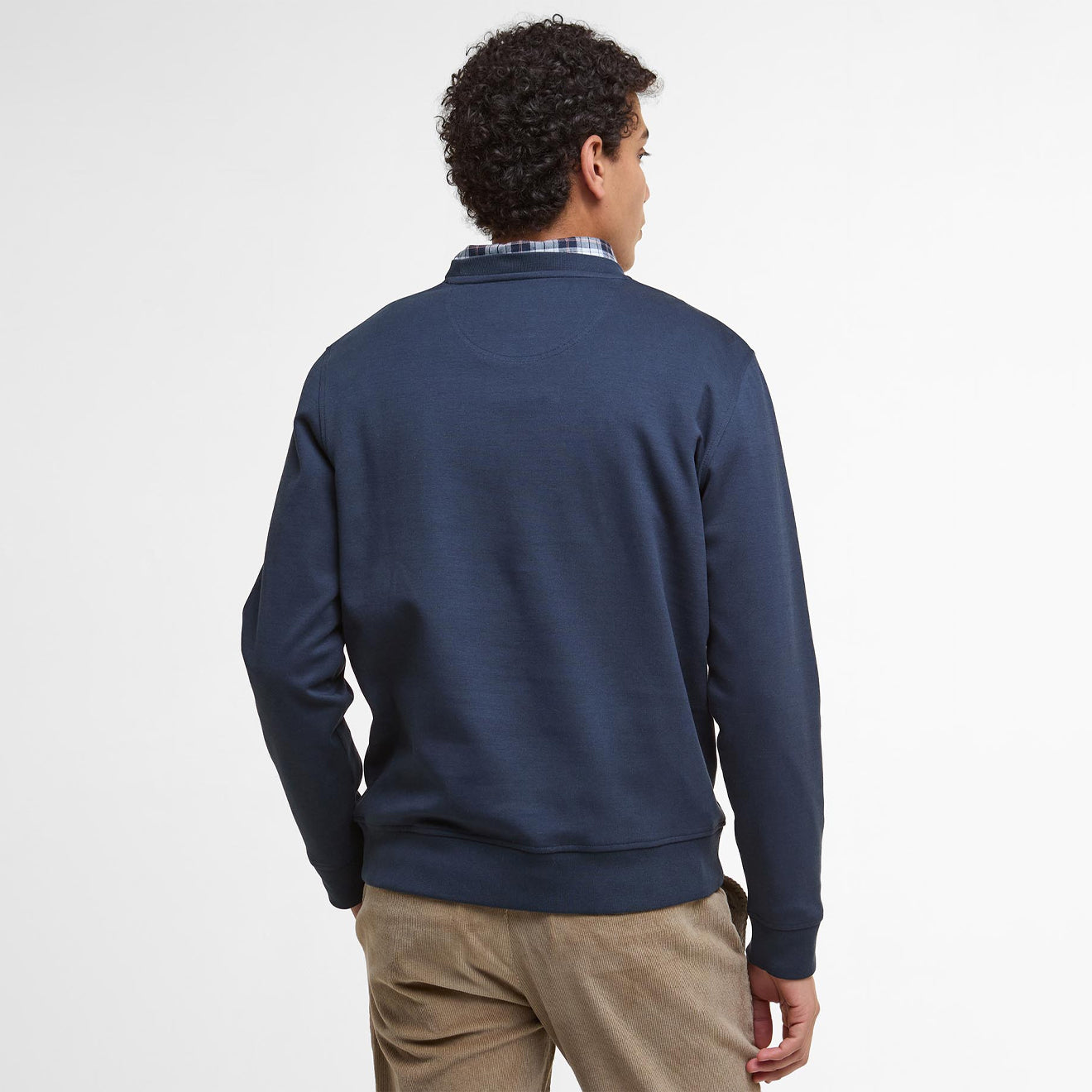 Barbour Lambeth Interlock Sweatshirt Navy