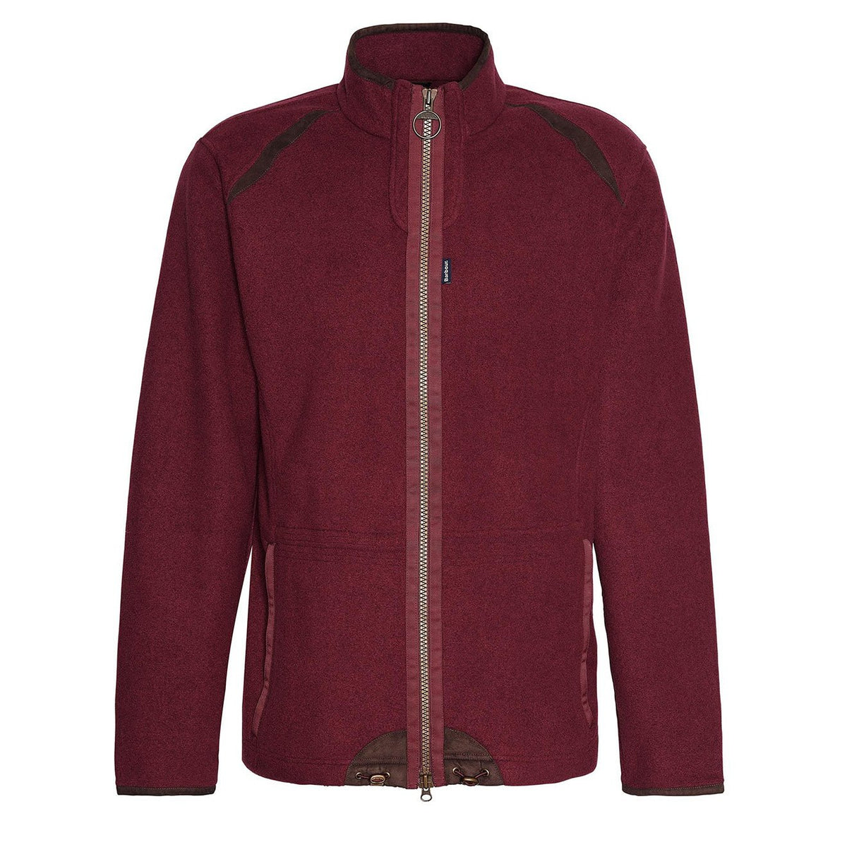 Barbour Langdale Fleece Jacket Port - The Sporting Lodge