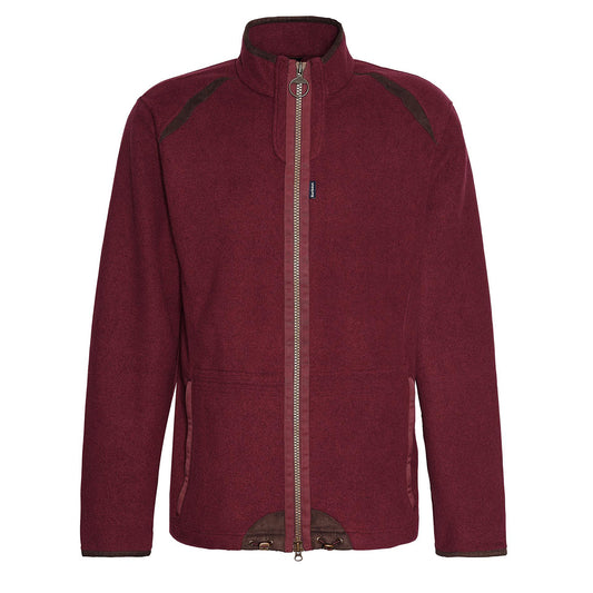 Barbour Langdale Fleece Jacket Port - The Sporting Lodge