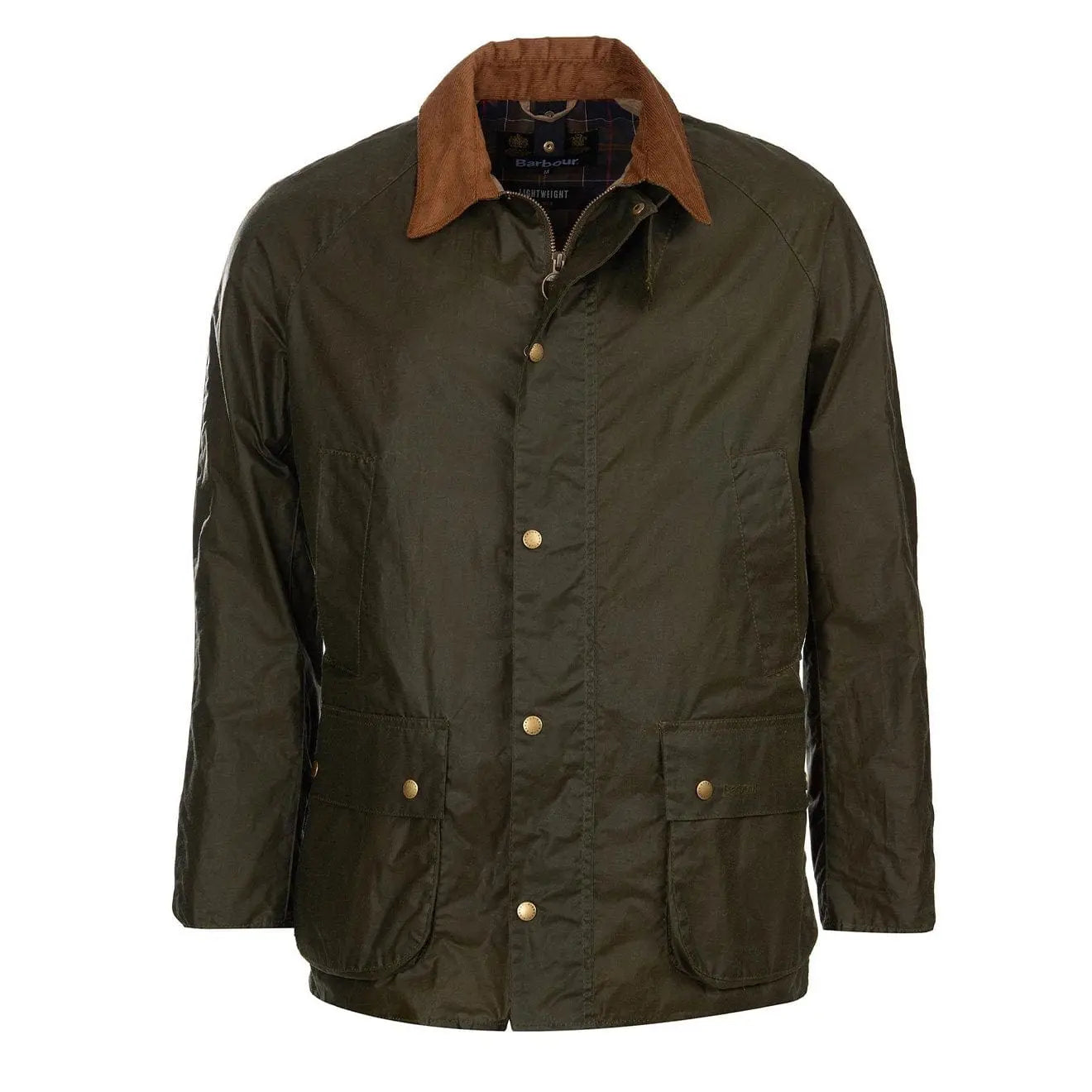 Barbour Lightweight Ashby Wax Jacket Archive Olive - The Sporting Lodge