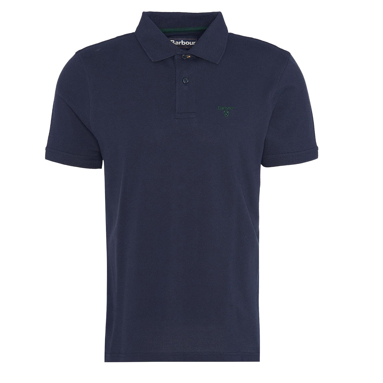 Barbour Lightweight Sports Polo Shirt Sapphire Navy - The Sporting Lodge