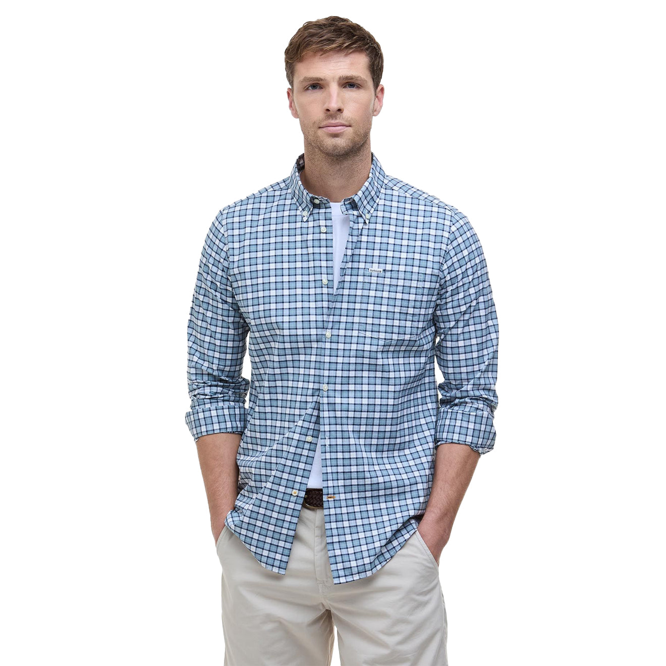 Barbour Lomond Tailored Shirt Northshore Tartan - The Sporting Lodge