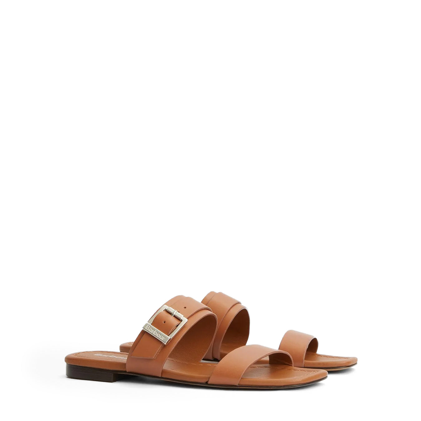 Barbour Womens Louise Flat Sandal Tan