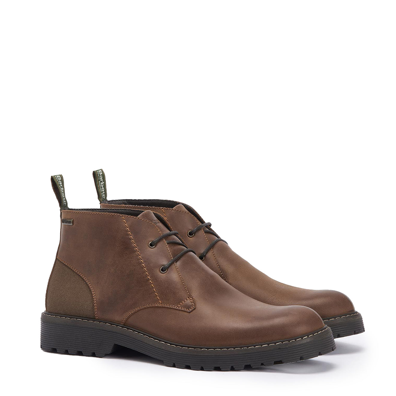 Barbour Maxwell Chukka Boot Teak - The Sporting Lodge