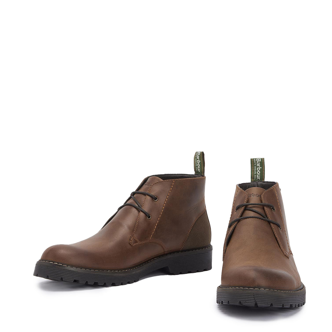 Barbour Maxwell Chukka Boot Teak - The Sporting Lodge