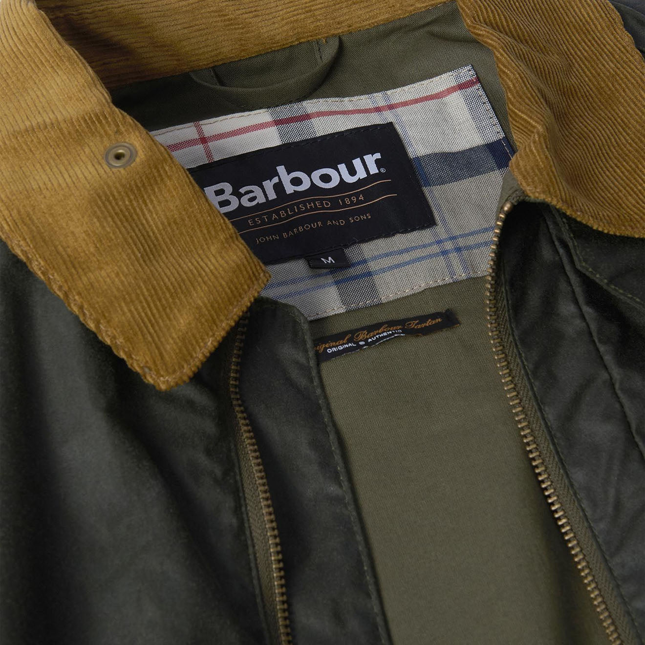 Barbour Modern Bedale Wax Jacket Archive Olive - The Sporting Lodge