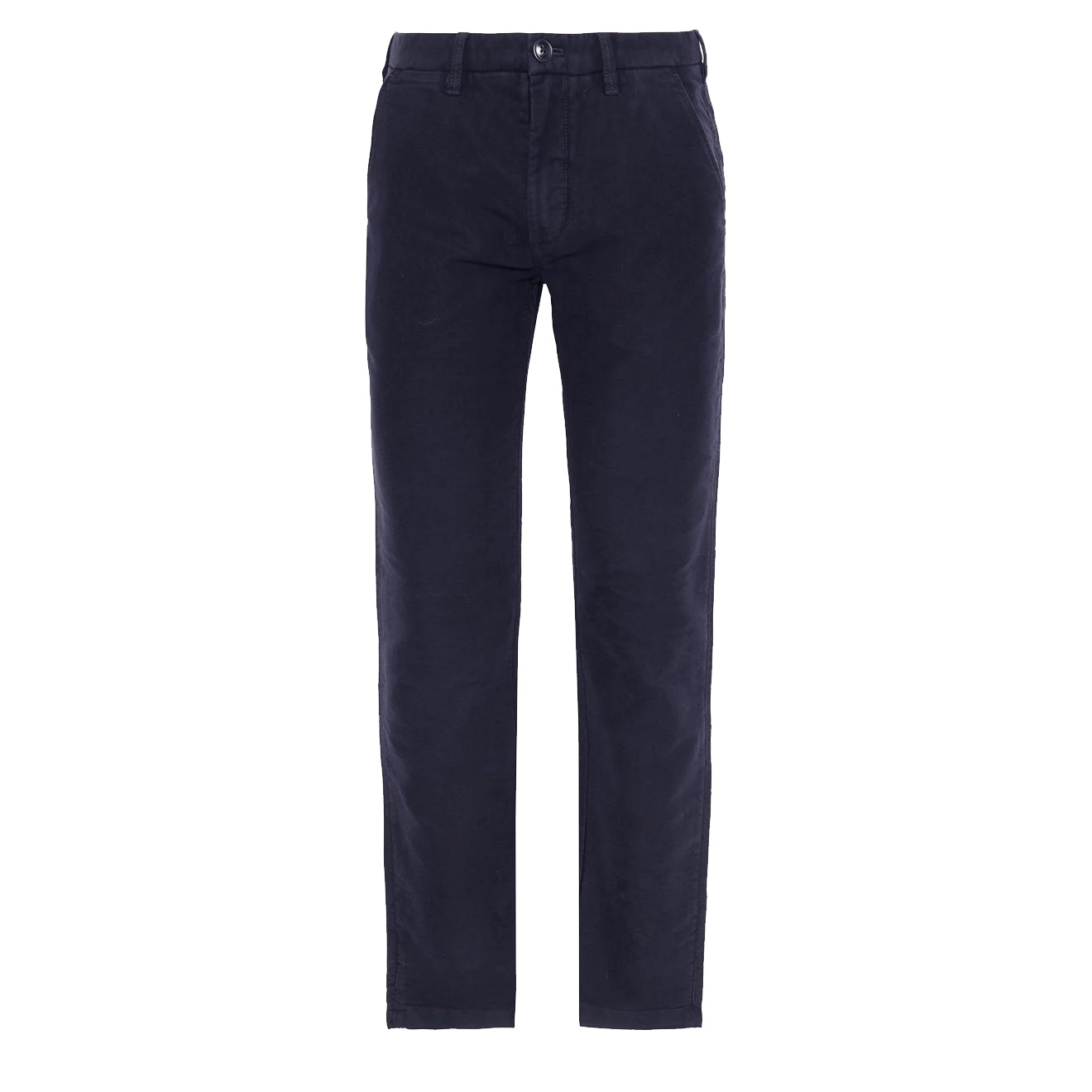 Barbour Moleskin Tailored Fit Trouser Navy - The Sporting Lodge