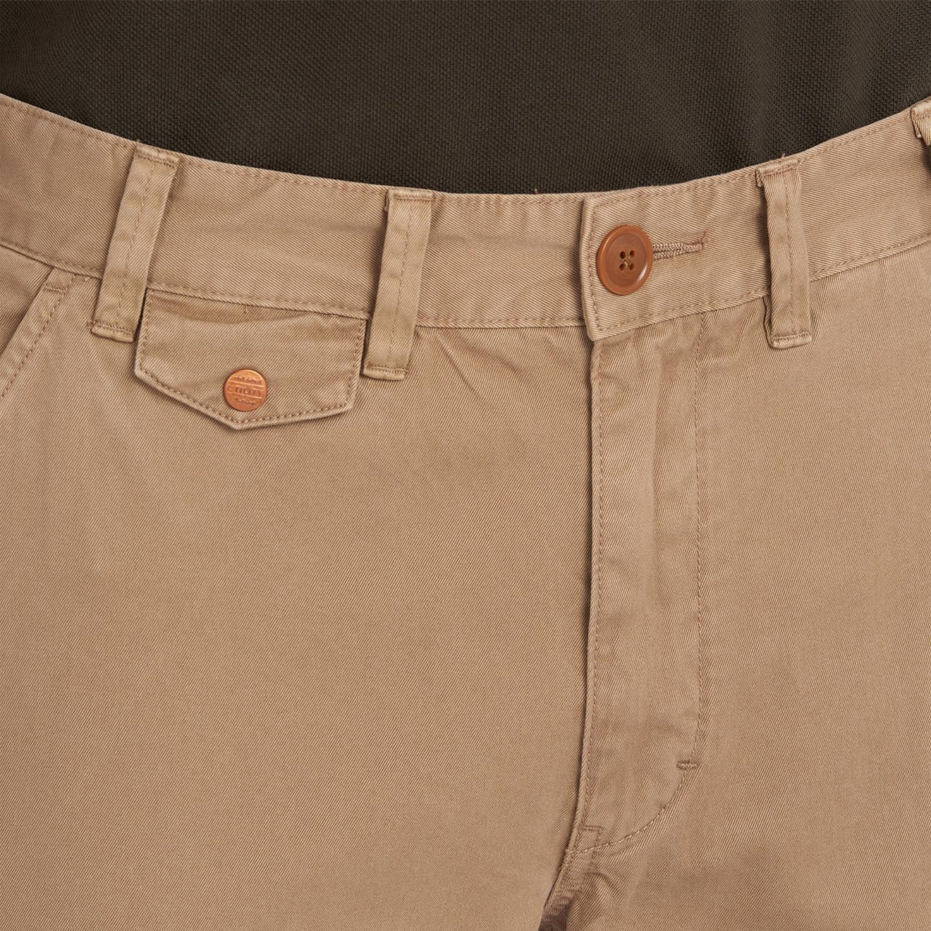 Barbour Neuston Twill Trousers Stone - The Sporting Lodge