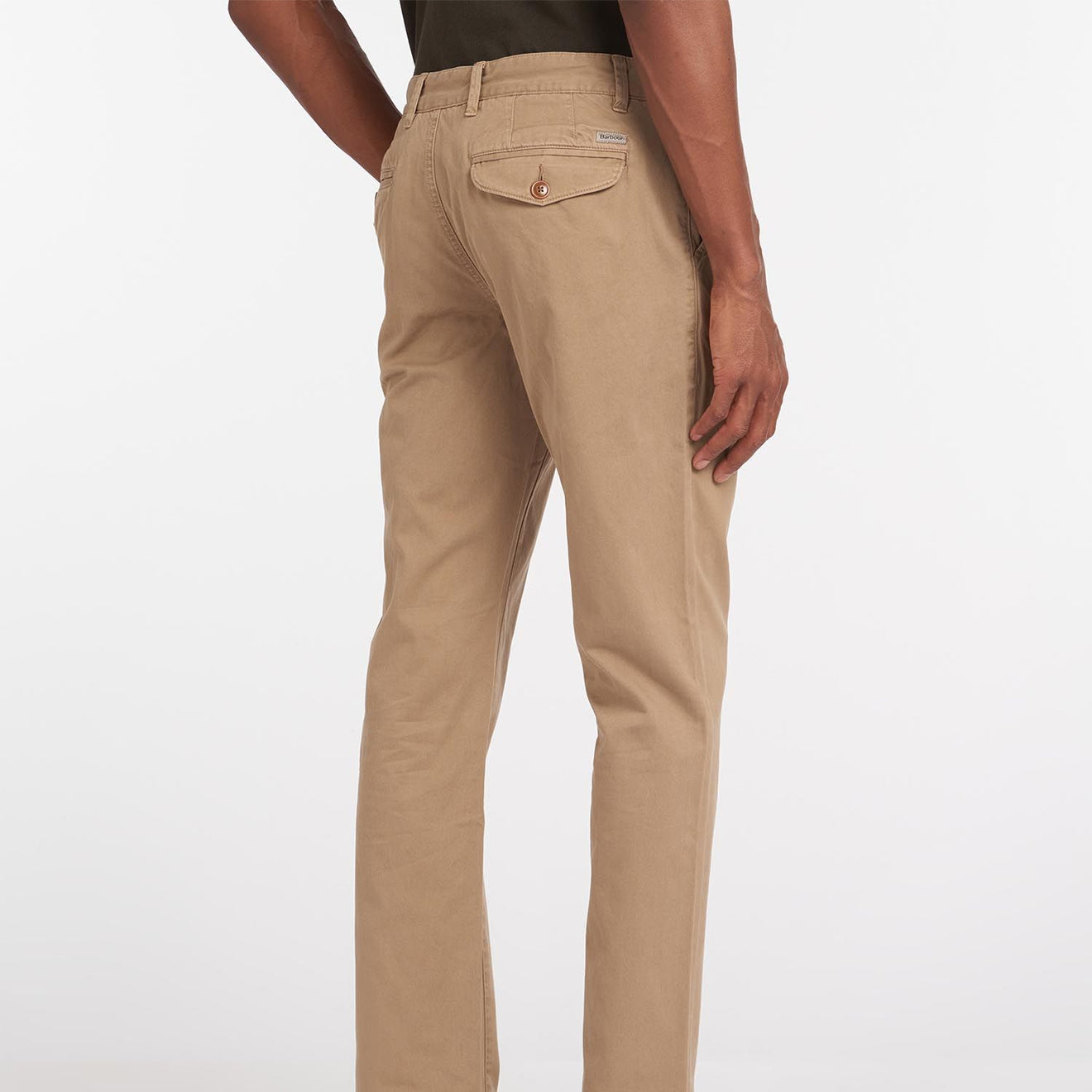Barbour Neuston Twill Trousers Stone - The Sporting Lodge