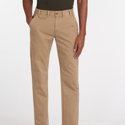 Barbour Neuston Twill Trousers Stone - The Sporting Lodge