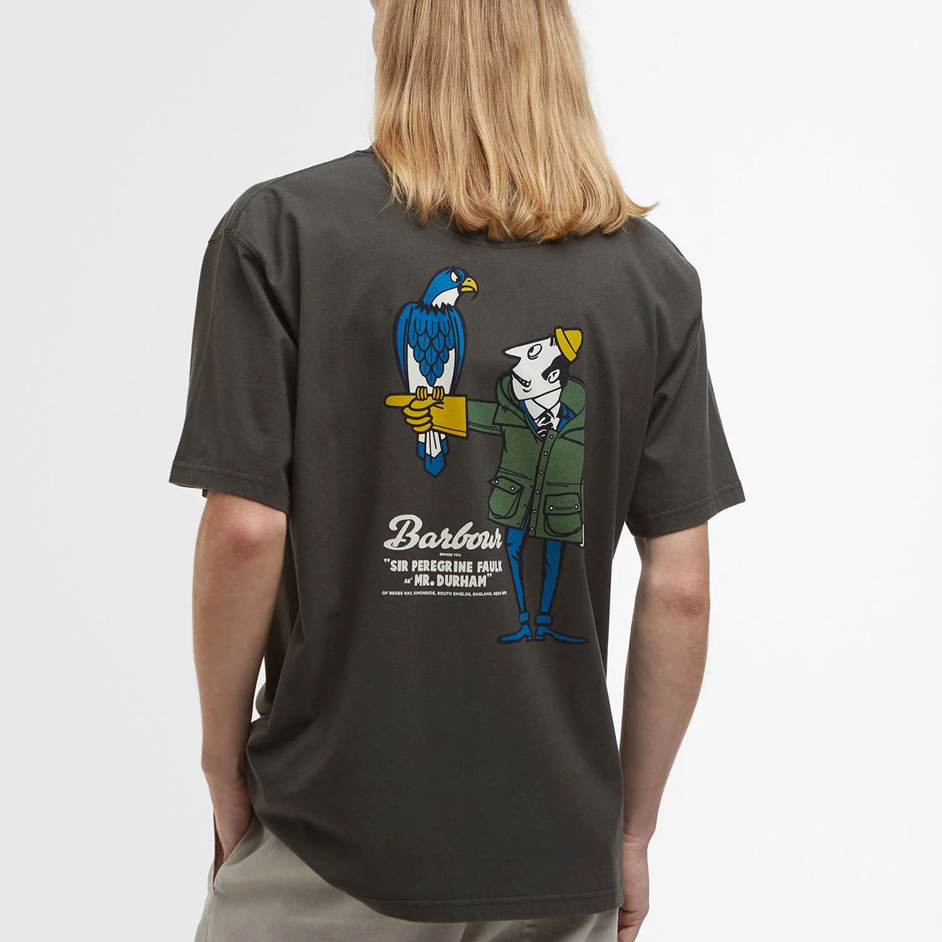 Barbour Newclyde Fit Graphic T-Shirt Sage - The Sporting Lodge