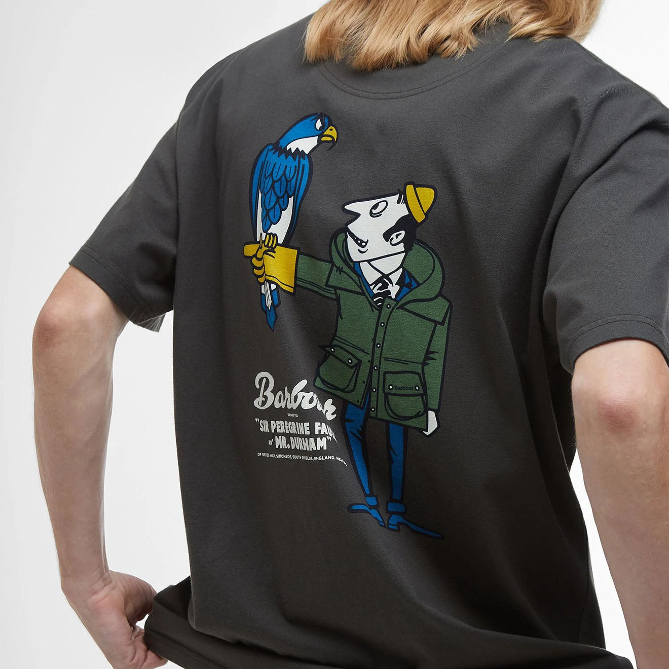 Barbour Newclyde Fit Graphic T-Shirt Sage - The Sporting Lodge