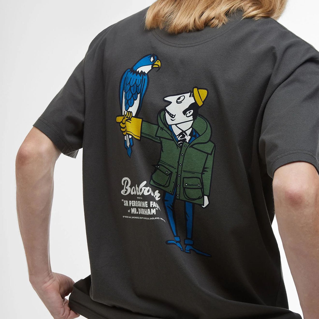 Barbour Newclyde Fit Graphic T-Shirt Sage - The Sporting Lodge