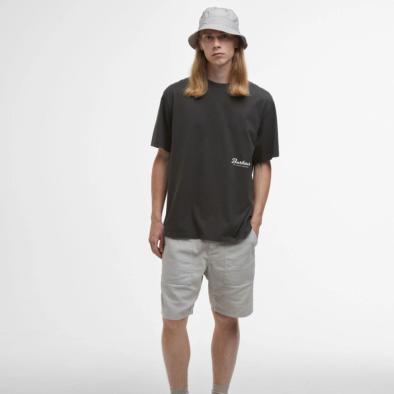Barbour Newclyde Fit Graphic T-Shirt Sage - The Sporting Lodge