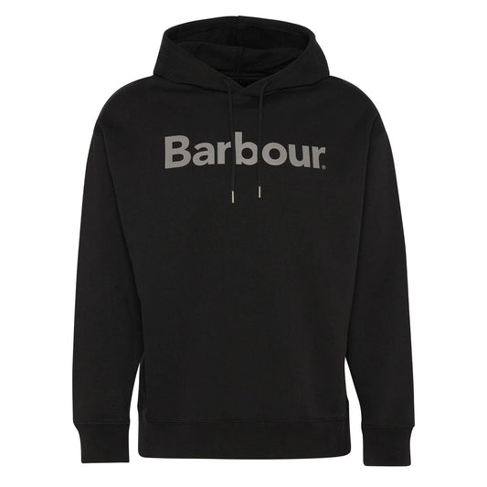 Barbour Nicholas Fit Hoodie Black - The Sporting Lodge