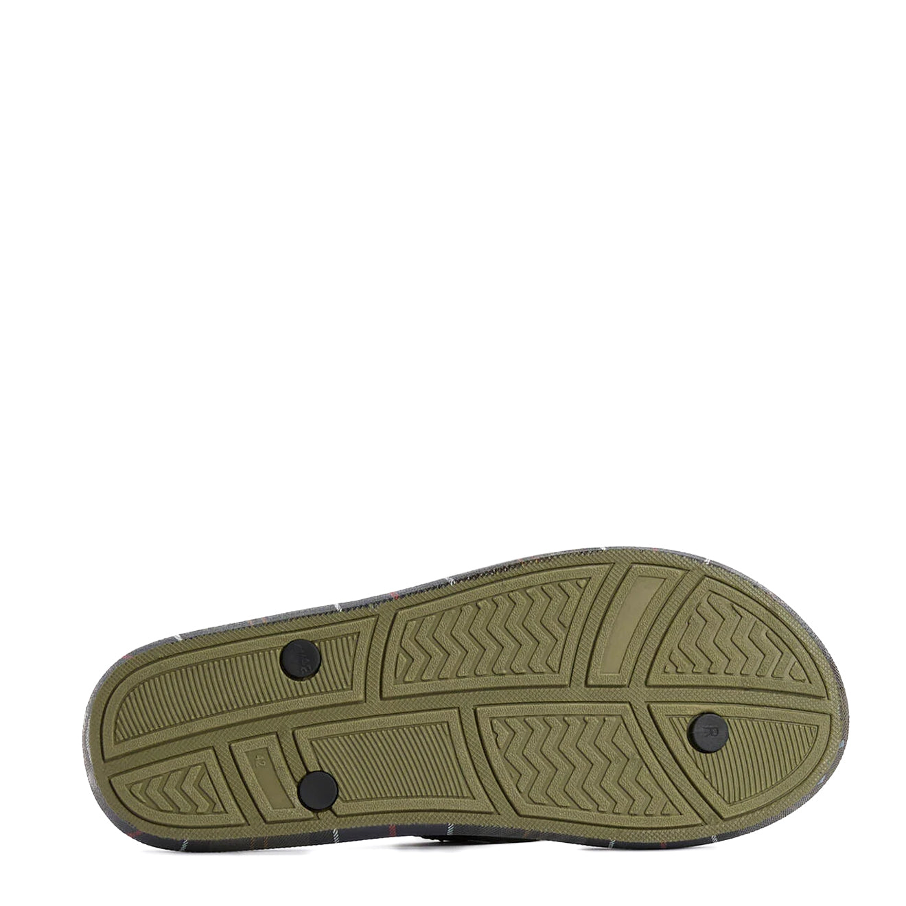 Barbour Oakdale Sandal Olive / Classic Tartan