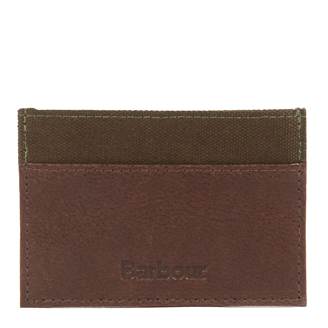Barbour Padbury Card Holder Dark Brown - The Sporting Lodge