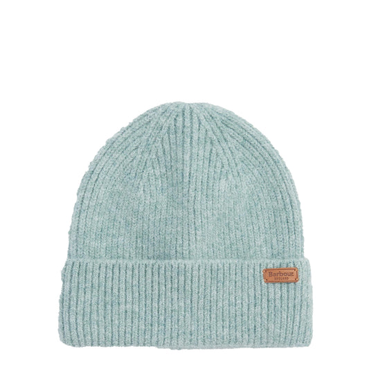 Barbour Pendle Beanie Hat Soft Mint - The Sporting Lodge