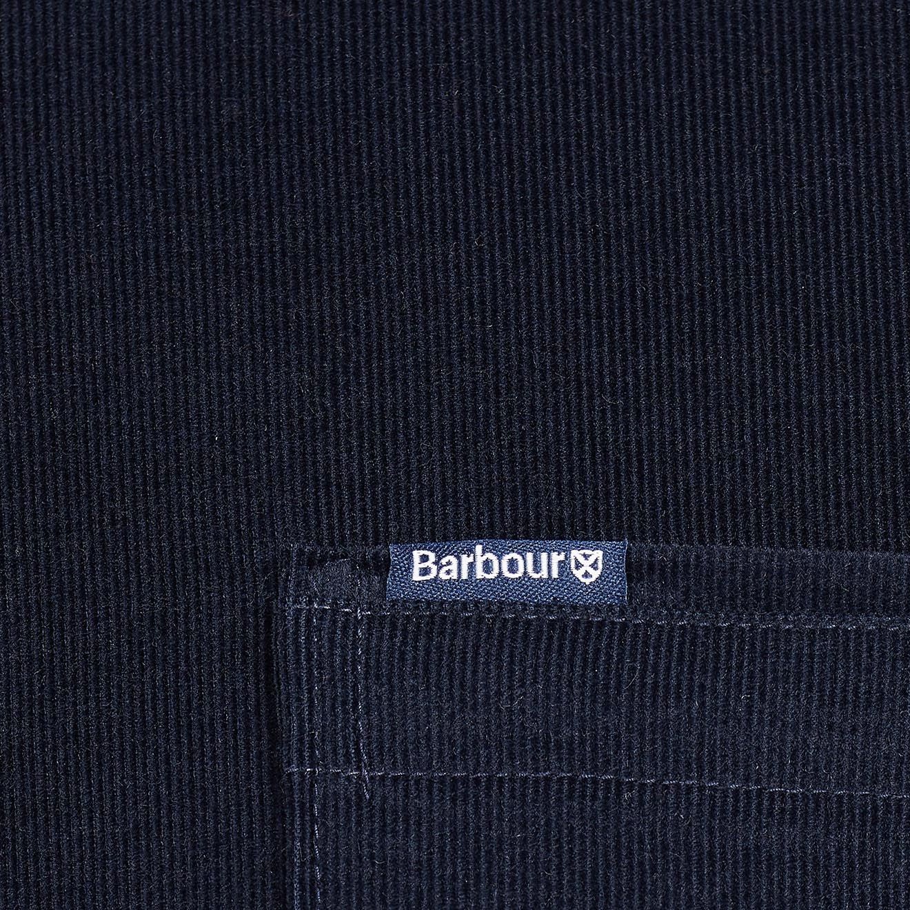 Barbour Ramsey Tailored Checked Shirt Navy - The Sporting Lodge