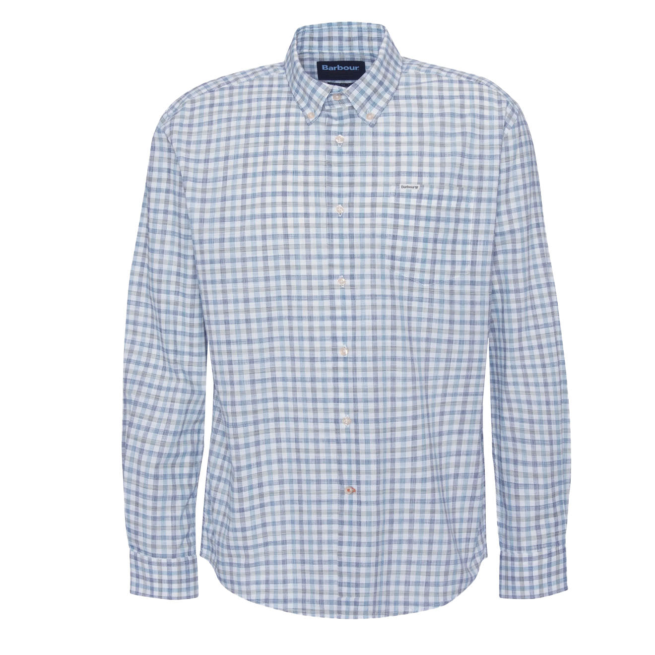 Barbour Ravenfield Checked Regular Fit Shirt Navy - The Sporting Lodge