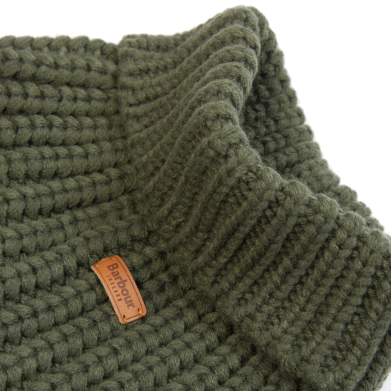 Barbour Saltburn Dog Jumper Olive - The Sporting Lodge