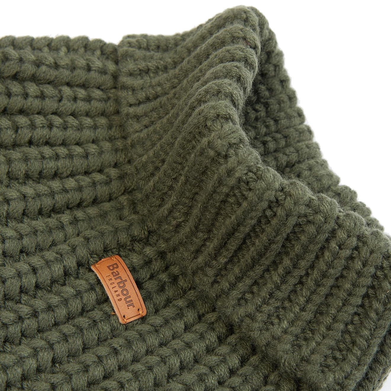 Barbour Saltburn Dog Jumper Olive - The Sporting Lodge
