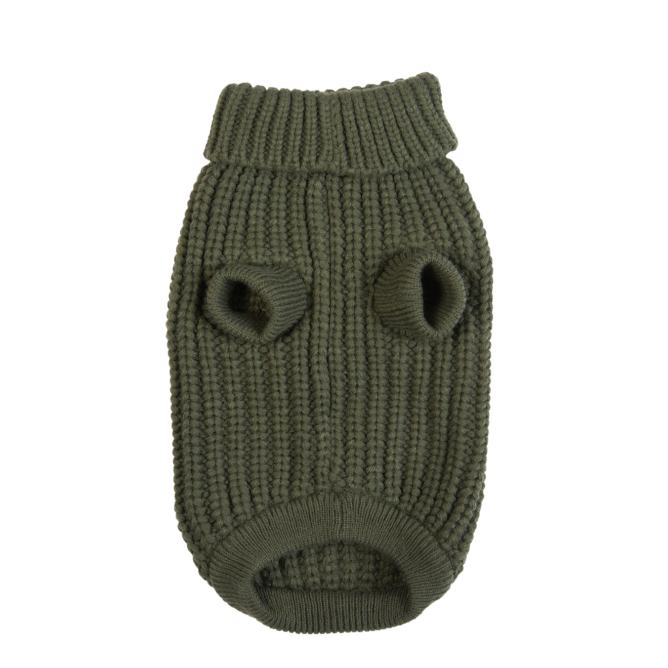 Barbour Saltburn Dog Jumper Olive - The Sporting Lodge