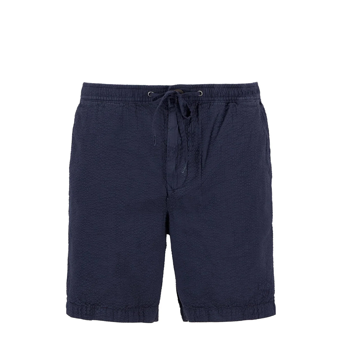 Barbour Seersucker Relaxed Short Navy