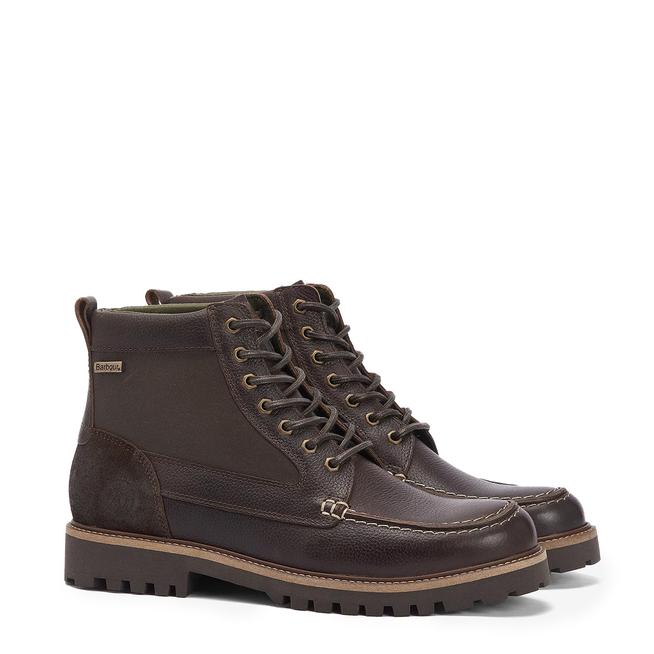 Barbour Sheene Moc Toe Boot Brown - The Sporting Lodge