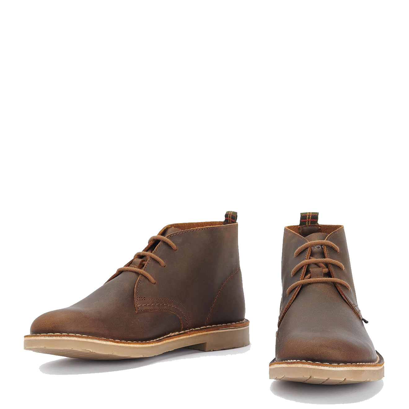 Barbour Siton Desert Boots Classic Brown - The Sporting Lodge