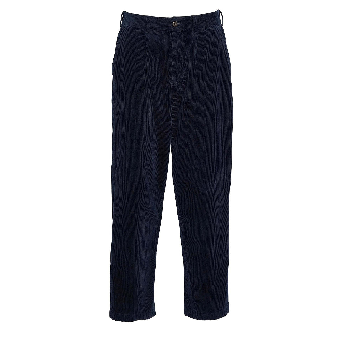 Barbour Stretch Cord Relaxed Fit Trouser Dark Navy - The Sporting Lodge