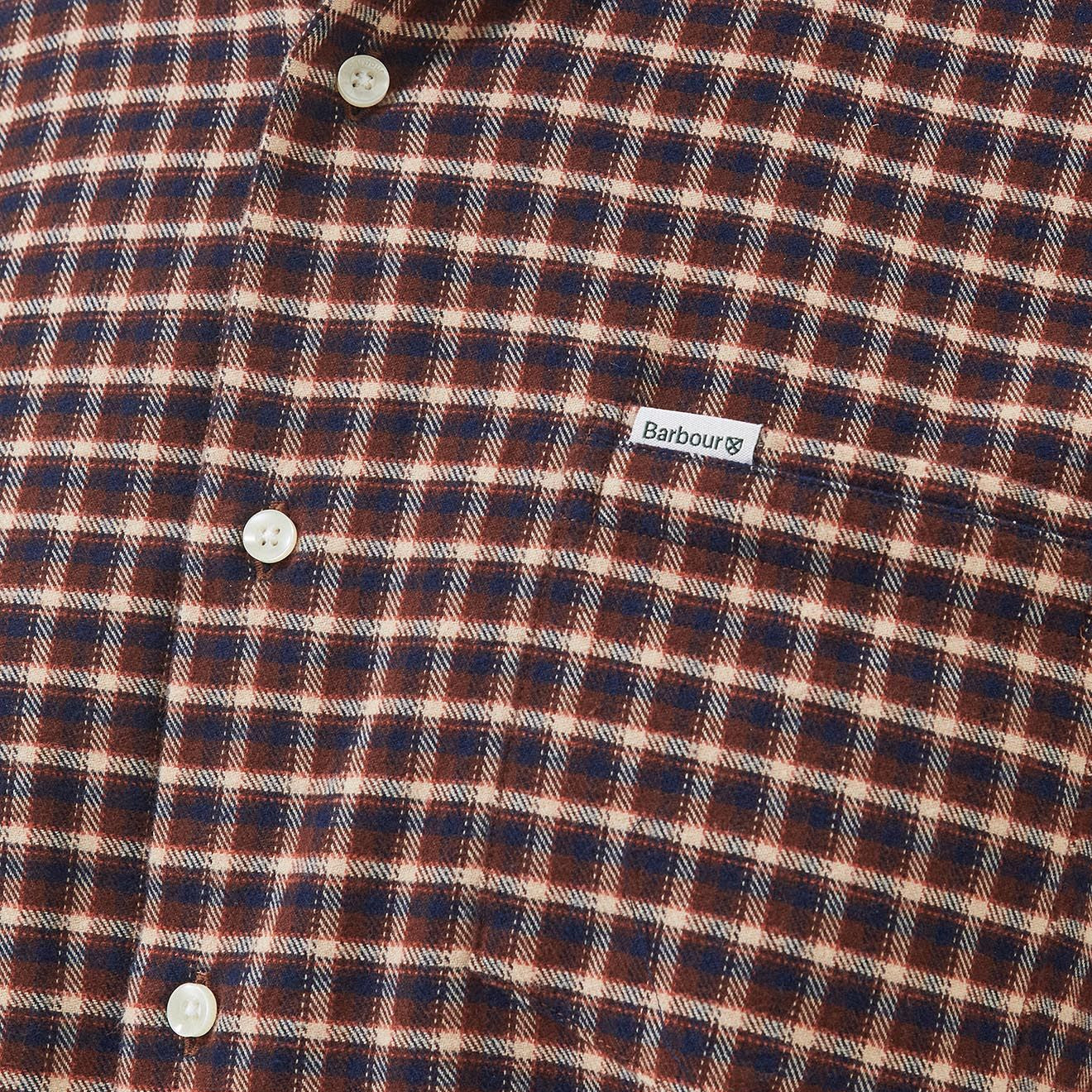 Barbour Tanlaw Regular Shirt Rustic - The Sporting Lodge