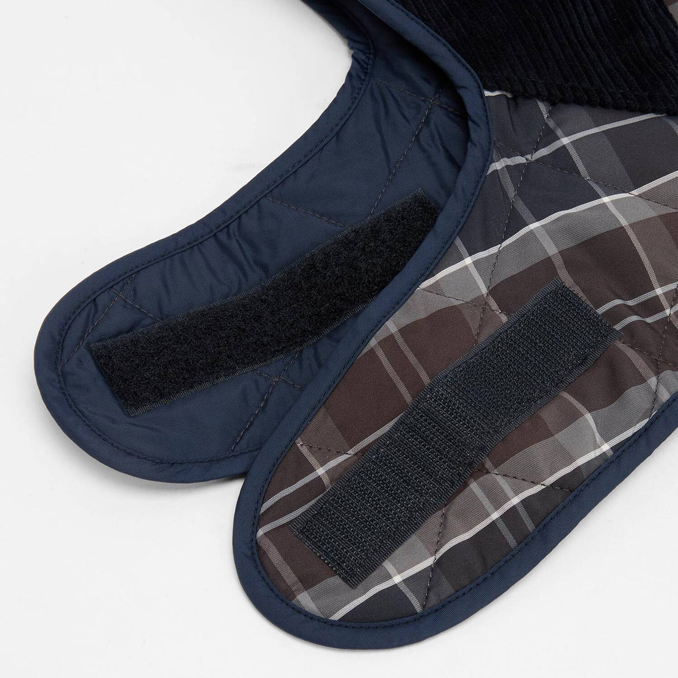 Barbour Tartan Dog Coat Midnight Oak