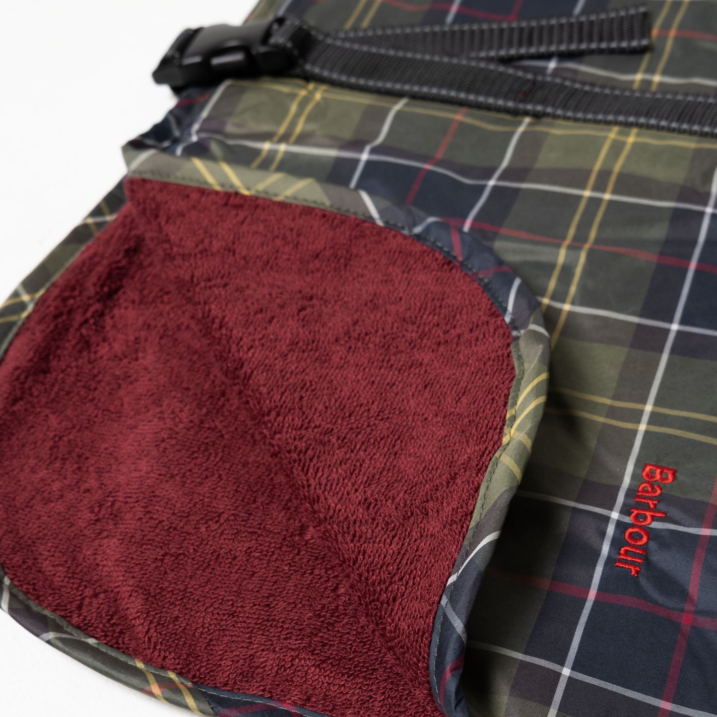 Barbour Tartan Dog Drying Robe Classic Tartan - The Sporting Lodge