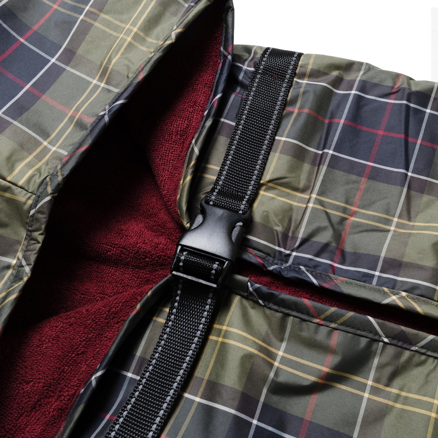 Barbour Tartan Dog Drying Robe Classic Tartan - The Sporting Lodge