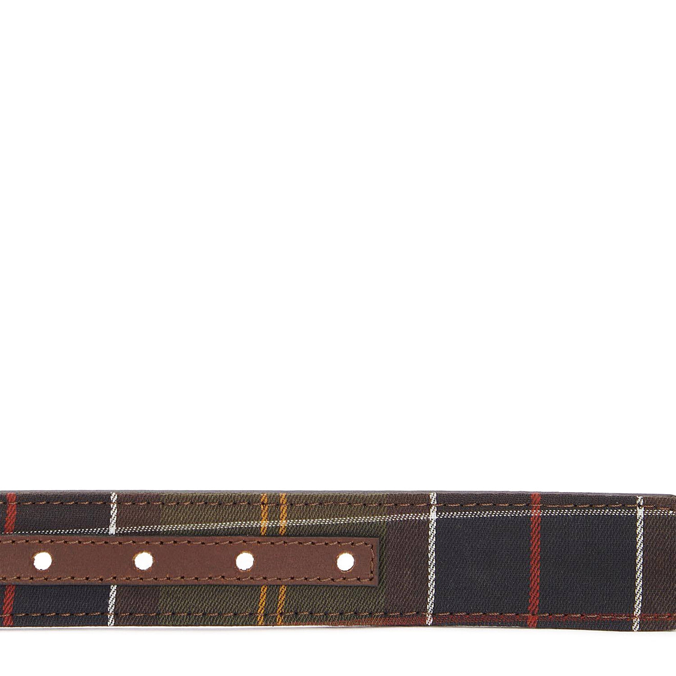 Barbour Tartan Reversible Leather Belt Classic Tartan - The Sporting Lodge
