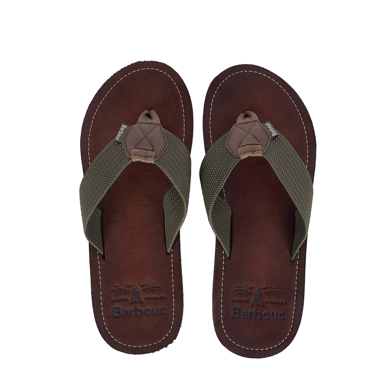 Barbour Toeman Beach Sandal Olive
