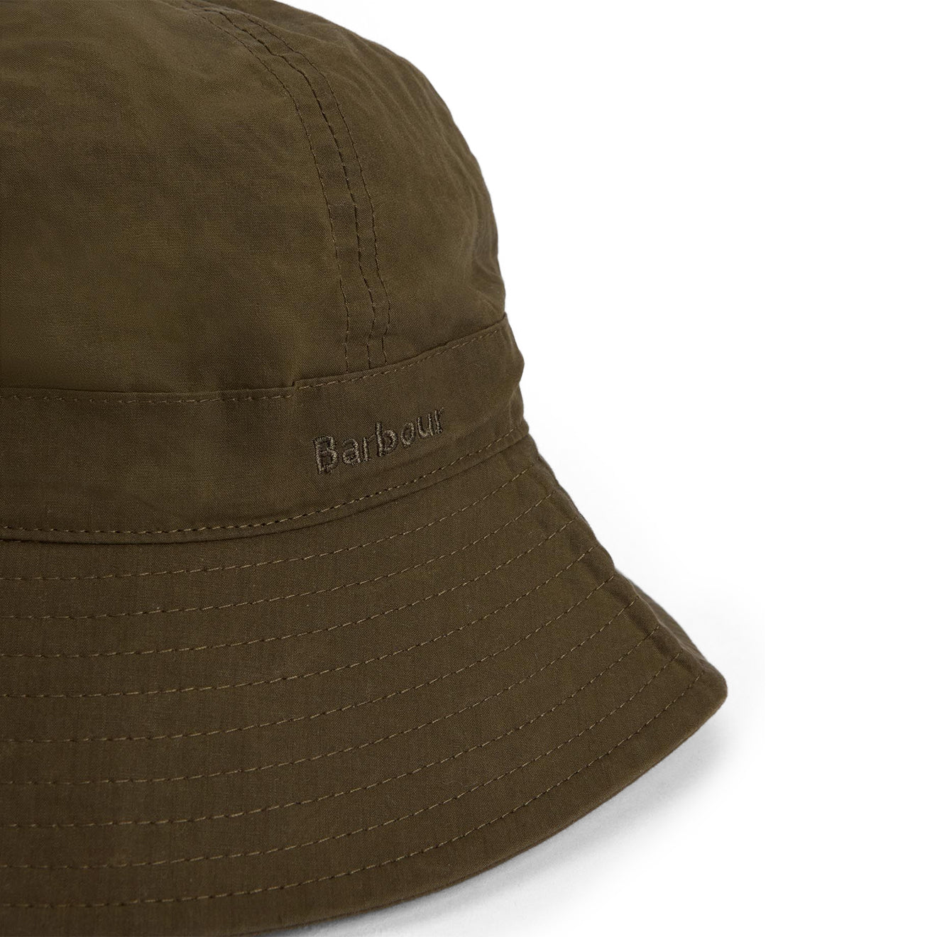 Barbour Transport 6 Panel Bucket Hat Duksy Green