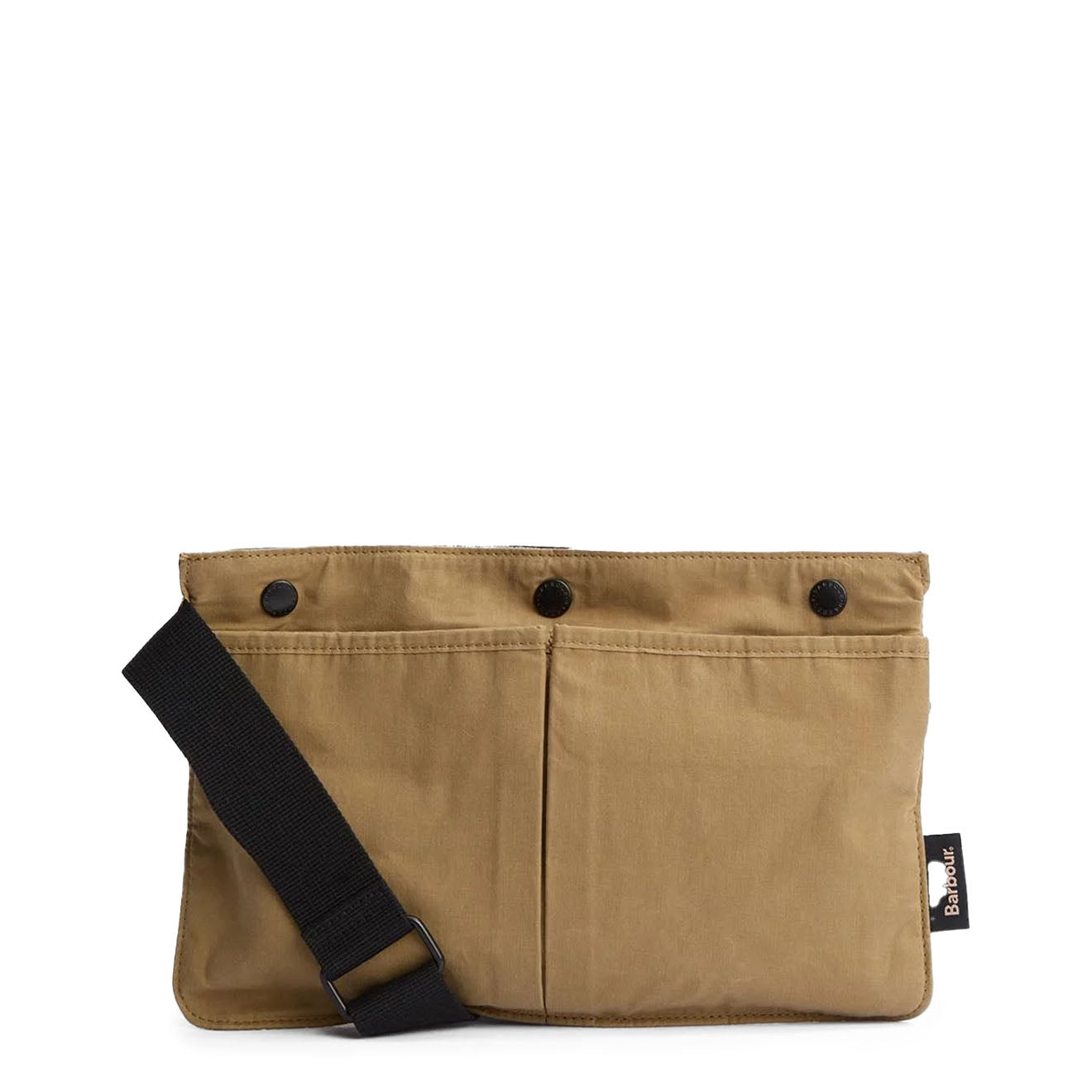 Barbour Transport Sacoche Crossbody Bag Golden Khaki - The Sporting Lodge