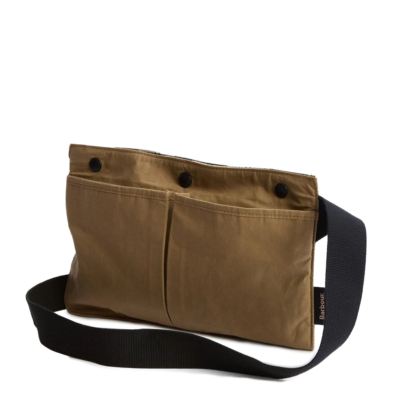 Barbour Transport Sacoche Crossbody Bag Golden Khaki - The Sporting Lodge