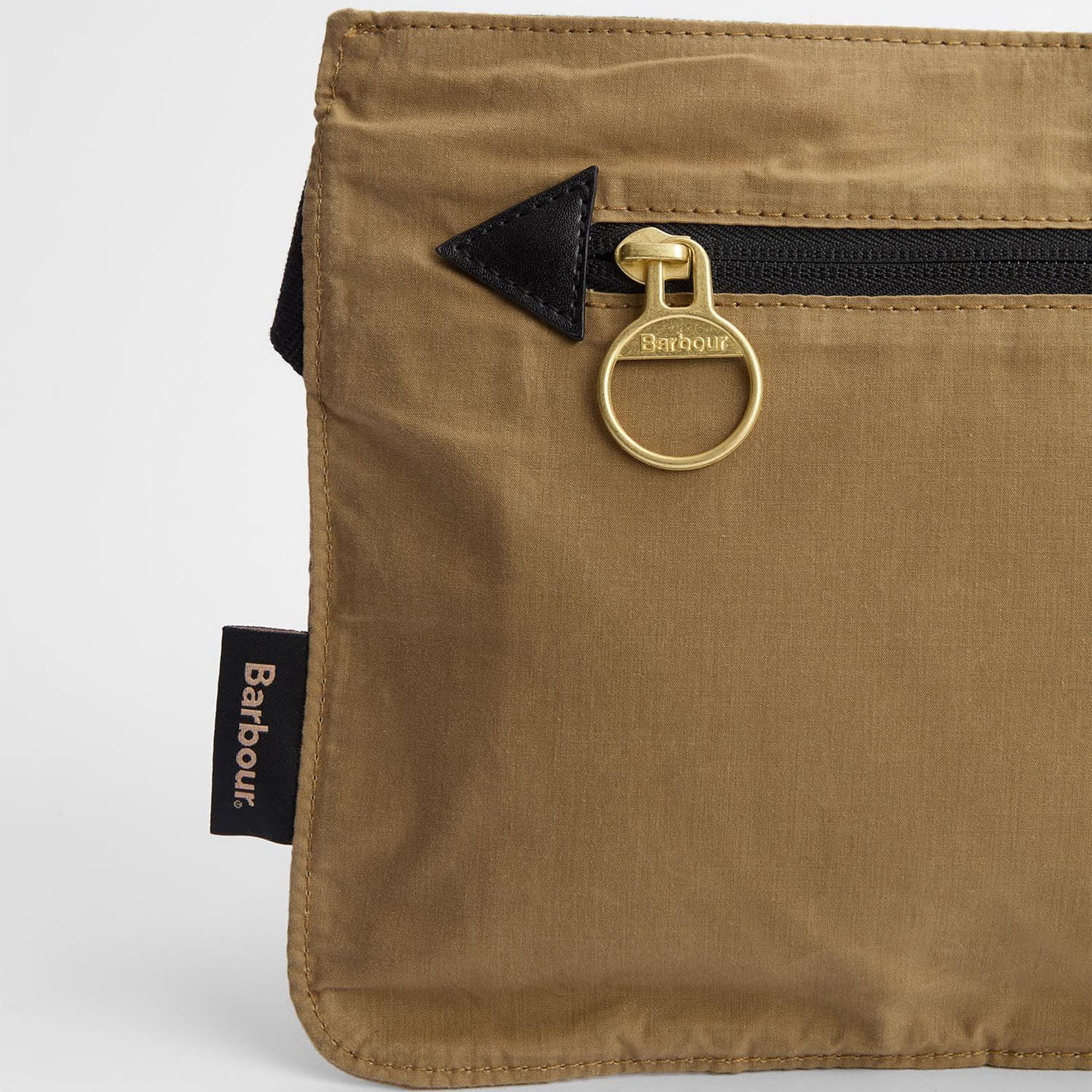 Barbour Transport Sacoche Crossbody Bag Golden Khaki - The Sporting Lodge