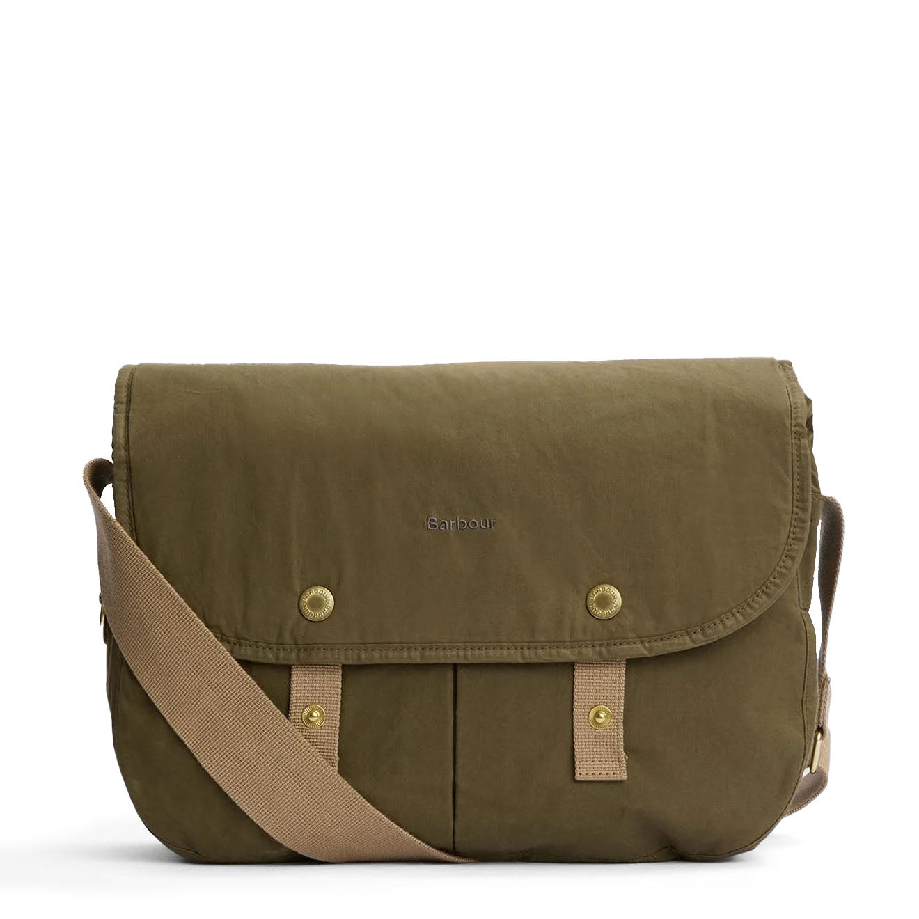 Barbour Transport Transport Riever Crossbody Bag Dusky Green - The Sporting Lodge