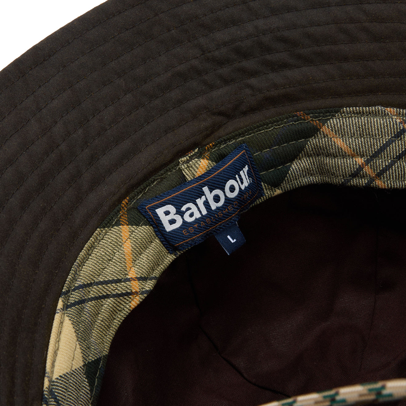 Barbour Transport Waxed Hat Olive