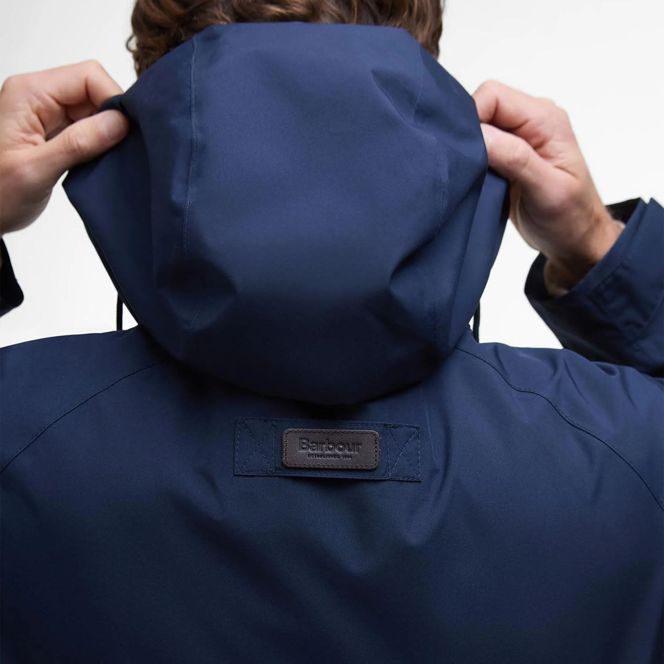 Barbour Trover Waterproof Jacket Navy - The Sporting Lodge