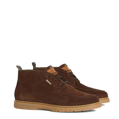 Barbour Tucker Chukka Boot Coffee Suede - The Sporting Lodge