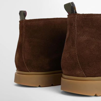 Barbour Tucker Chukka Boot Coffee Suede - The Sporting Lodge