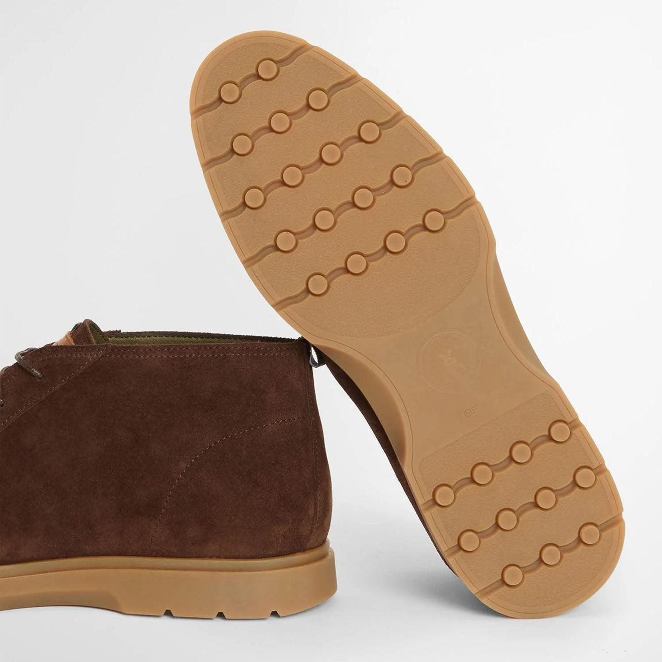 Barbour Tucker Chukka Boot Coffee Suede - The Sporting Lodge