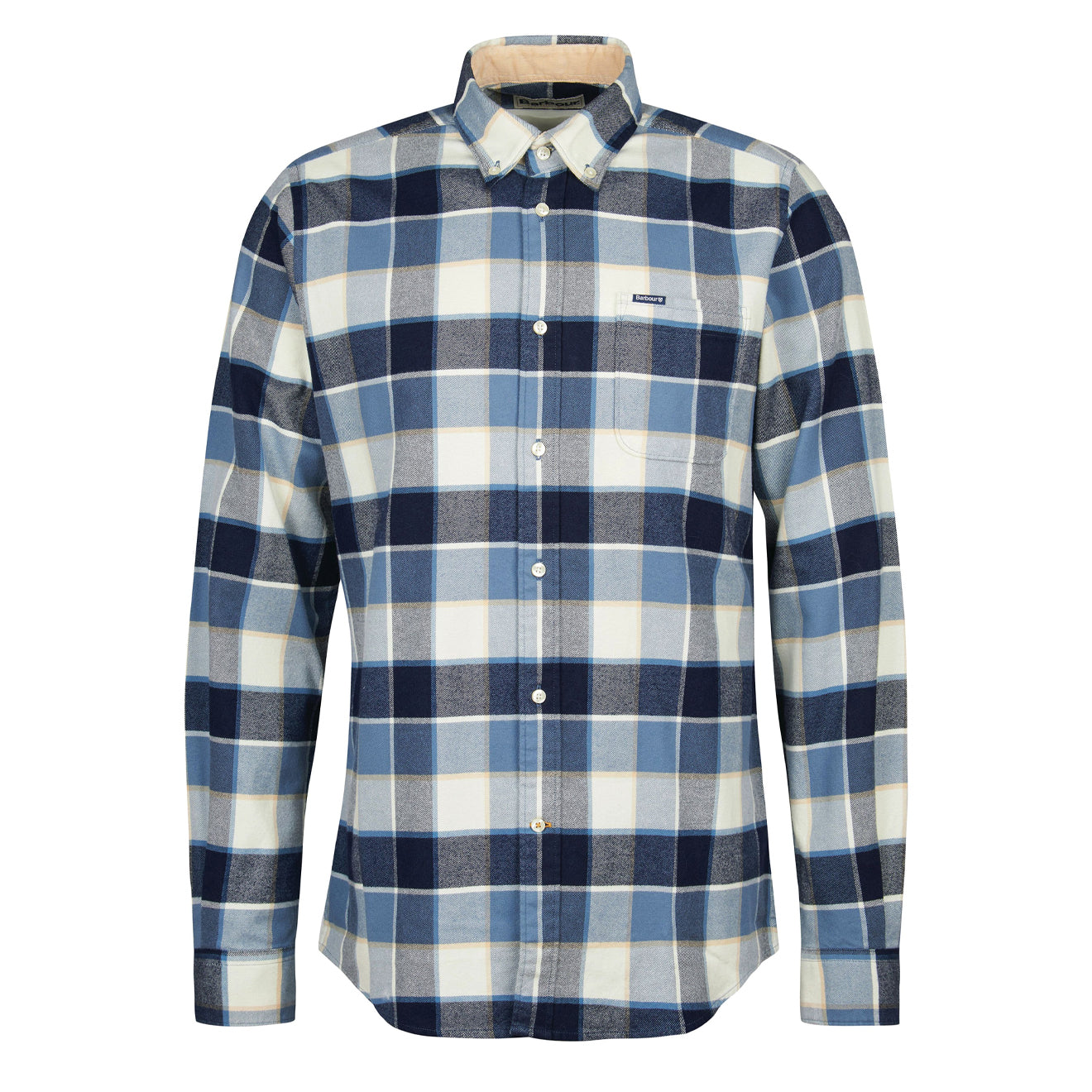 Barbour Valley Tailored Shirt Blue - The Sporting Lodge