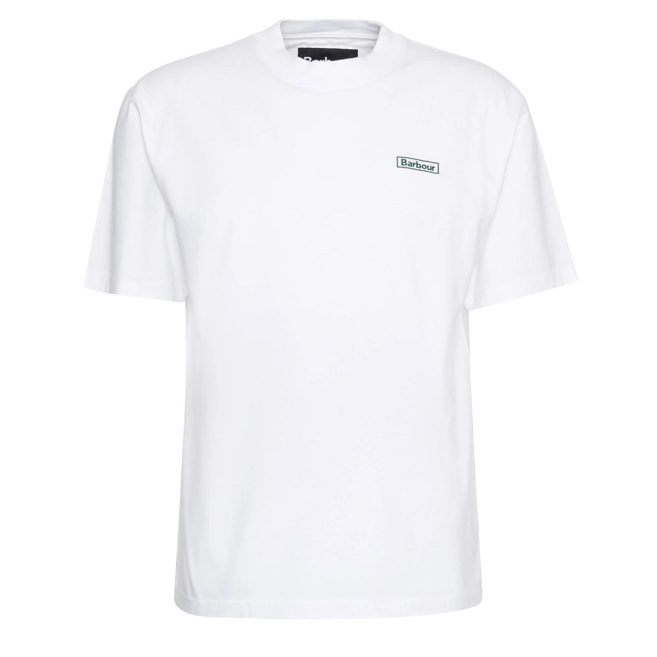Barbour Walton Embroidered Fit T-Shirt White - The Sporting Lodge